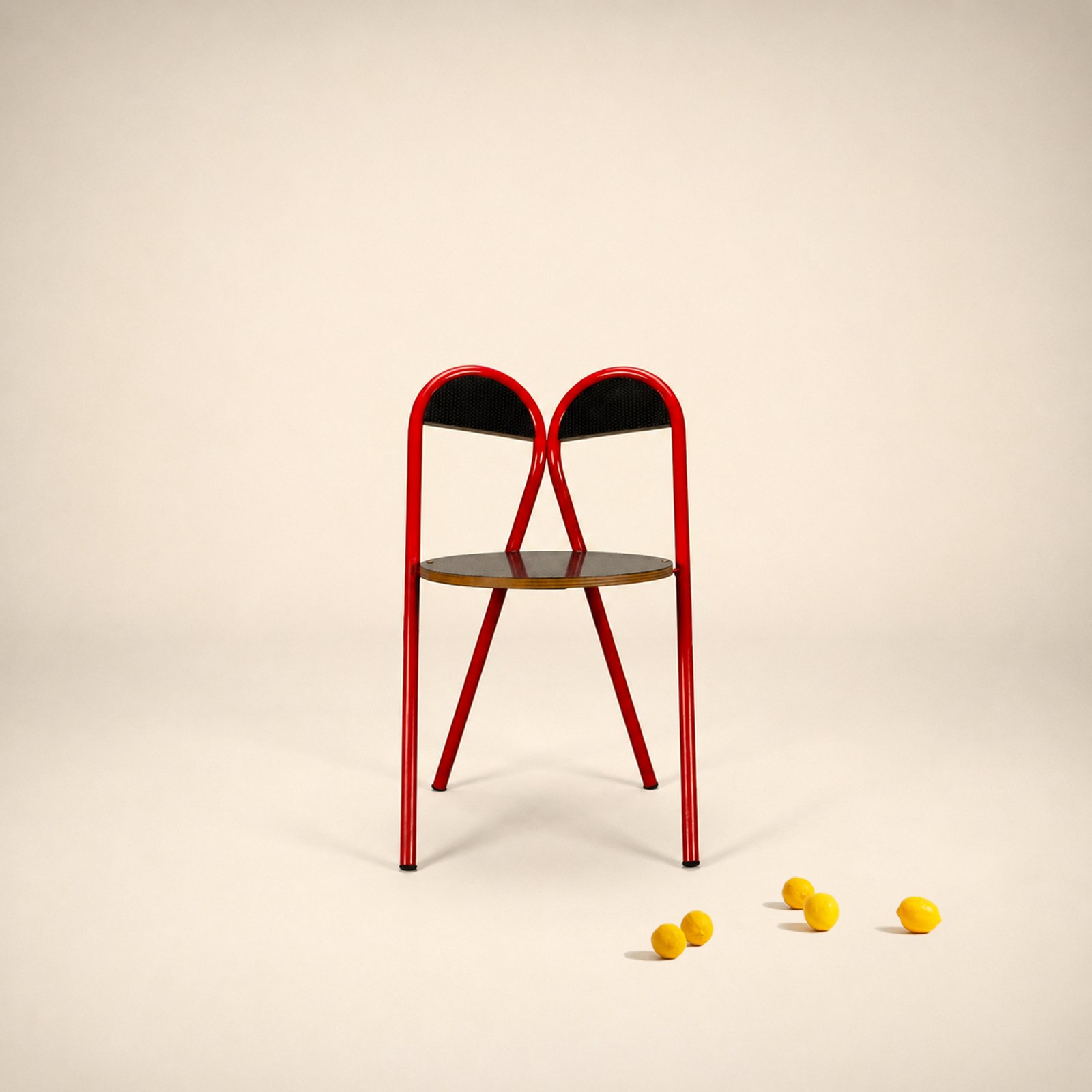 RENE-JEAN CAILLETTE, Set 4 chaises Primevère, 1982 – Image 4
