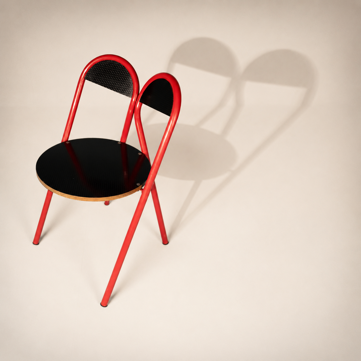 RENE-JEAN CAILLETTE, Set 4 chaises Primevère, 1982 – Image 8