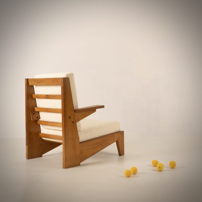 BERNARD DURUSSEL, paire de fauteuils, France, 1948 – Image 4