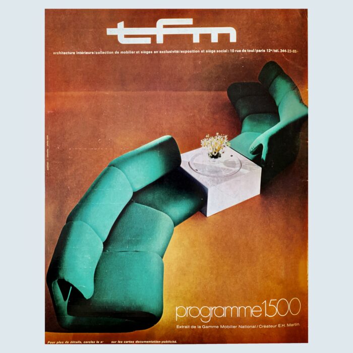 ETIENNE HENRI MARTIN, 2 chauffeuses 1500, TFM, circa 1964 – Image 17