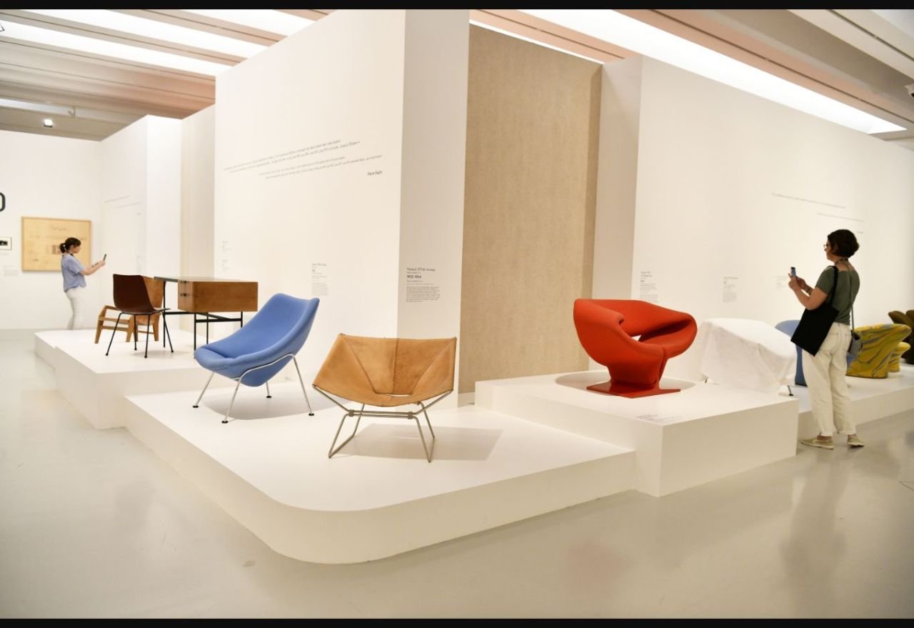 Le design selon Pierre Paulin — musée Fabre — vue 2 — C. Marson — photographie © C. Marson