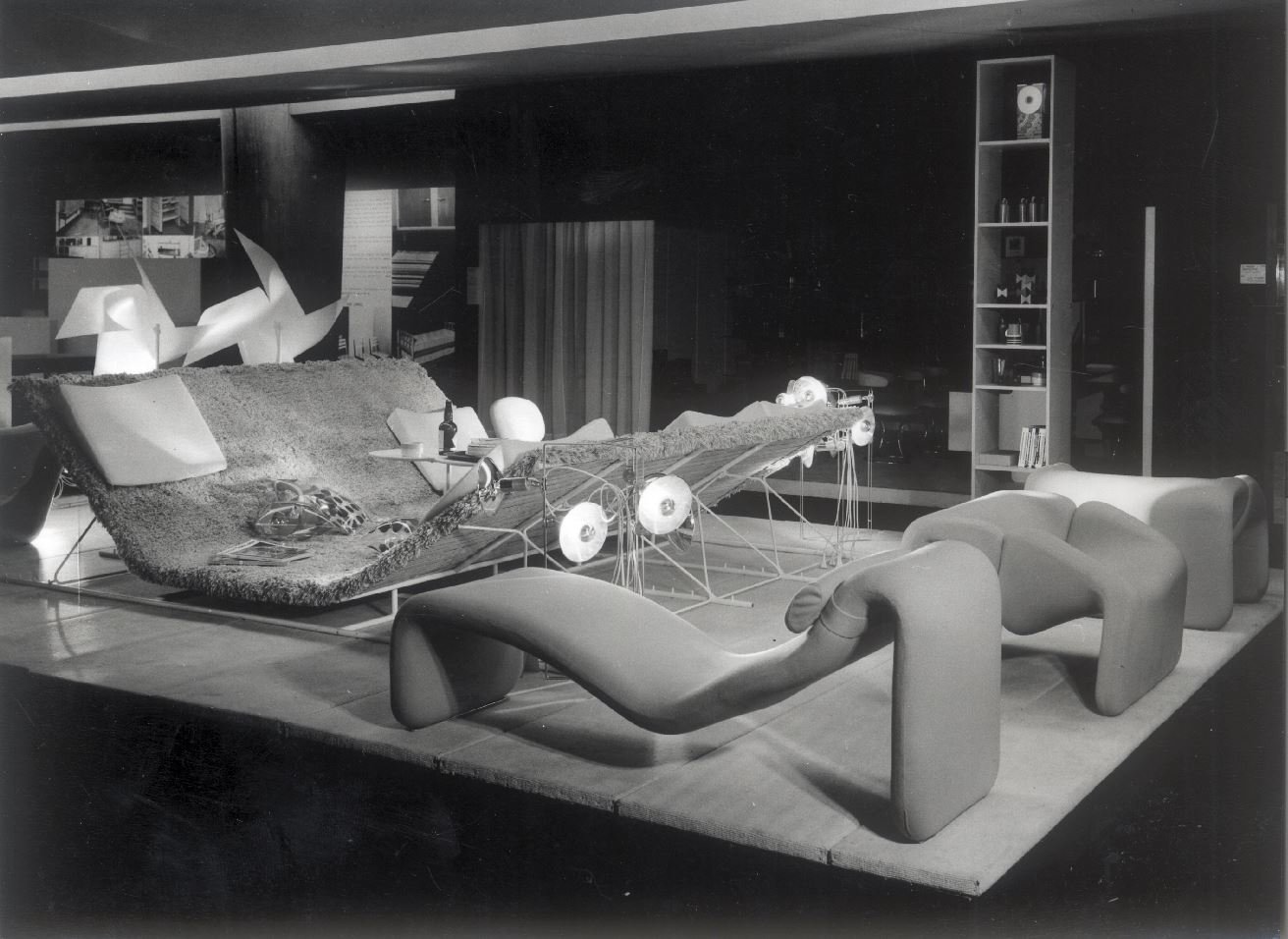 Olivier Mourgue / Airborne, Salon des Arts Ménagers, 1967